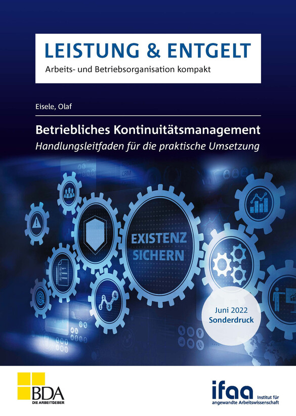 ifaa Leistung und Entgelt Juni 2022 Sonderdruck BKM COVER