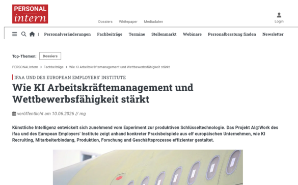 AI at Work Artikel personal intern 10.06.2026